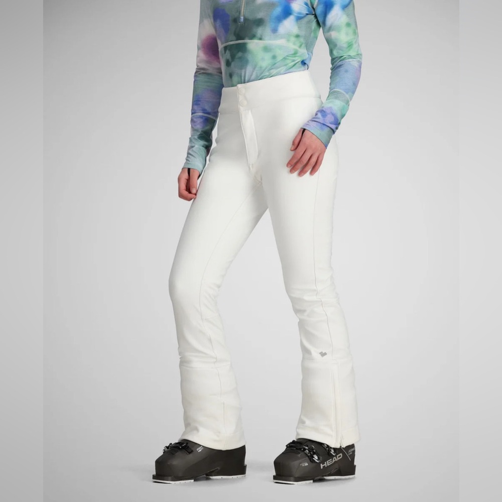 Obermeyer Bond Pant in white size 10 long new with tags